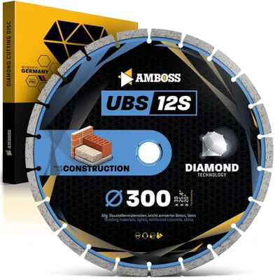 Obrázok produktu pre Diamantový rezací kotúč – Diamantový rezací kotúč, priemer 300 mm, hrúbka 30 mm / 25,4 mm