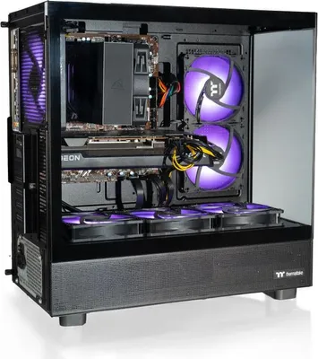 Image de PC da gioco TT WaKü High End con CPU AMD Ryzen 5500 | Nvidia GeForce RTX 4060 8 GB | 64 GB di RAM DDR4 | 1 TB NVMe M.2 SSD | Windows 11 Pro
