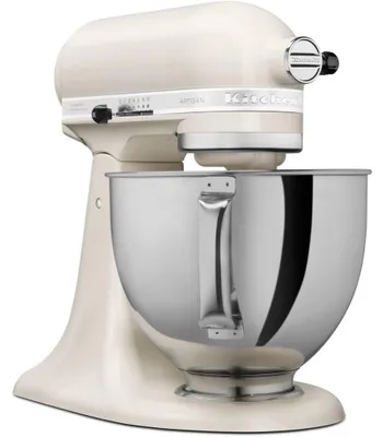 Produktbild von KitchenAid 5KSM125EPL, Standmixer, Cremefarben, Kneten, Mixen, 1,45 m, 4,7 l, Porcelain White