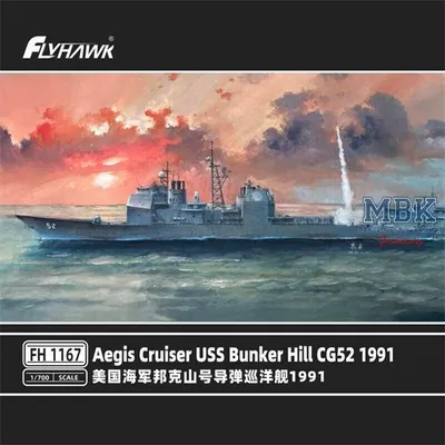 Produktbild von FLYHAWK FH1167 Aegis Cruiser USS Bunker Hill CG-52 1991