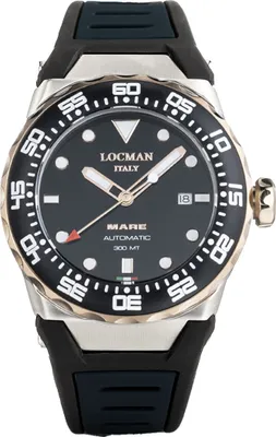 Produktbild von 0559M01R-0RBKRGSK2 Italy Herrenuhr Mare 300MT Automatik Ref.0559 Locman