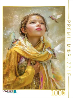 Produktbild von CALVENDO Puzzle Mensch und Tier | 1000 Teile Lege-Größe 64x48cm Foto-Puzzle für glückliche Stunden