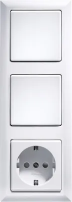 Immagine prodotto di ELTAKO R3-ws 2 Telaio a 3 ingressi bianco (30000320)