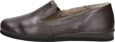 Produktbild von Rohde Heren pantoffels  Pantoffels Dicht - Donkerbruin - Maat 43