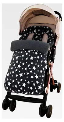 Produktbild von Universal Fußsack für Kinderwagen mit Reißverschluss für den Winter, Fleecefutter, Fußabdeckung für Kleinkinder, warmer Winterfußsack, multifunktionaler Schlafsack für Neugeborene, Kinderwagendecke