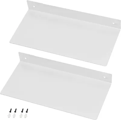 Produktbild von Wandboard 30 cm, weiß, Metall, für Badezimmer