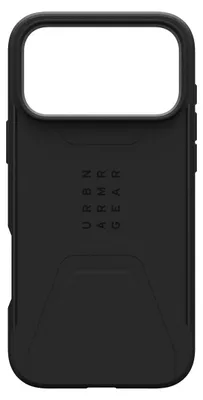 Productafbeelding van Urban Armor Gear 114546114040, hoesje, Apple, iPhone 17 Pro Max, 17,5 cm (6,9 inch), zwart