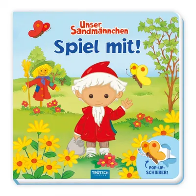 Produktbild von Trötsch Unser Sandmännchen Spiel mit Pappenbuch mit Pop-up-Schiebern