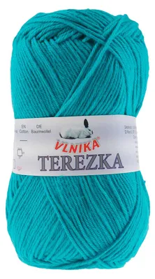 Produktbild von 50g Strickgarn Häkelgarn Terezka 100% Baumwolle Baumwollgarn Baumwollstrickgarn