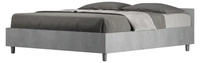 Immagine prodotto di Letto Matrimoniale 160x200 cm Senza Rete Nuamo Grigio
