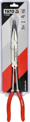 Zdjęcie produktu dla Szczypce Wydłużone Wygięte, 2 Przeguby, 330Mm