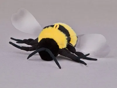 Produktbild von Kösen Hummel Linchen schwarz/gelb 12 cm