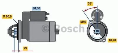 Immagine prodotto di Avviamento BOSCH 0 986 019 500