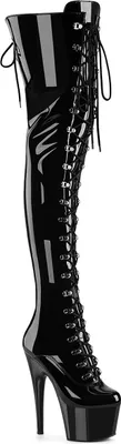 Produktbild von ADORE-3022 Damen Boots von Pleaser, Schwarz EU 41, US 11