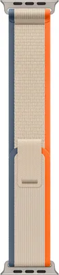 Immagine prodotto di Apple MT5W3ZM/A Cinturino Trail Loop per Apple Watch 49 mm S/M Nylon Beige Arancione