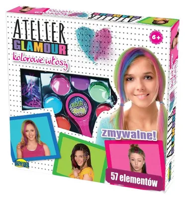 Obrázek produktu pro Atelier Glamour Sada na barvení a zdobení vlasů