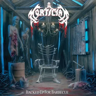 Immagine prodotto di Mortician: Hacked Up For Barbecue (vinile bianco con schizzi)
