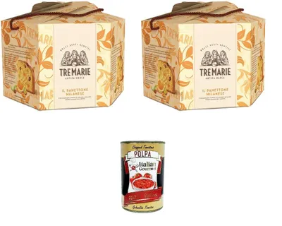 Produktbild von Tre Marie Italian Gourmet Tremarie Italian Gourmet Panettone Milanese dolce natalizio