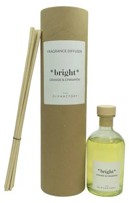 Image de Diffuseur à bâtonnets Olphactory « Orange vif et cannelle », 250 ml