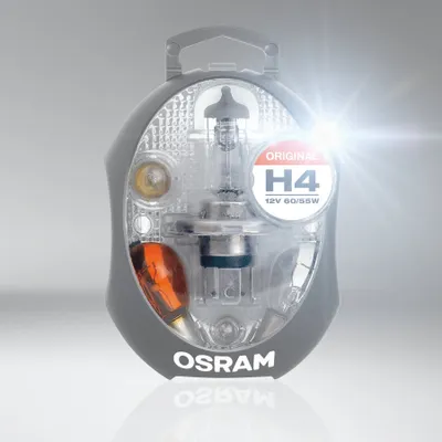 Zdjęcie produktu dla Zestaw 6 zapasowych żarówek Osram H4