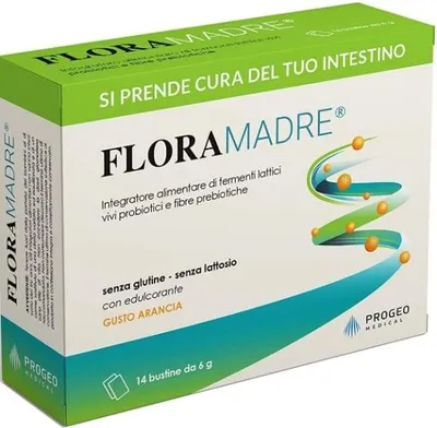Immagine prodotto di Floramadre 14 Bustine Gusto Arancia
