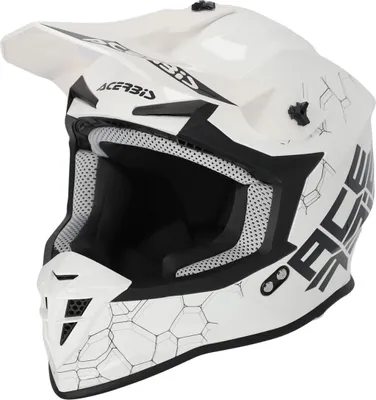 Produktbild von Acerbis Linear Solid 2024 Motocross Helm, weiß, XS (53/54)