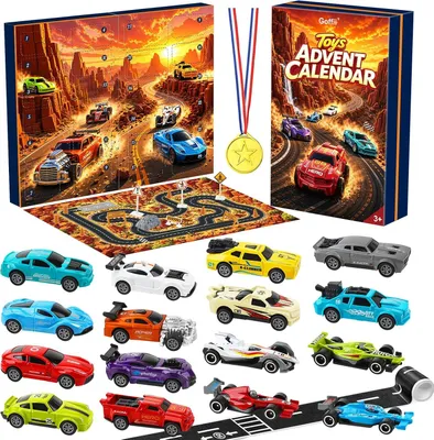 Productafbeelding van Adventskalender auto's 2024