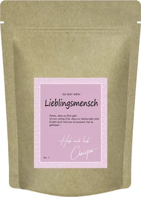 Produktbild von Du bist mein Lieblingsmensch - von Christea - 80 g