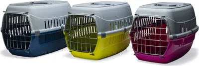 Produktbild von Karlie Tragebox Tourist Hawai - Hundetransportbox - Kunststoff - Sortiert - 30,5x50x33,5 cm