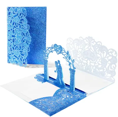 Produktbild von Pop-up-Hochzeitskarte zum Valentinstag