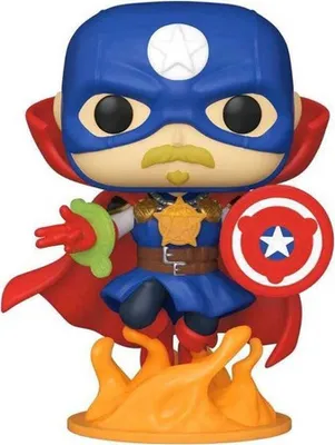 Zdjęcie produktu dla Figurka Marvel: Infinity Warps - Soldier Supreme Glow in the Dark (Funko POP! Marvel 679)