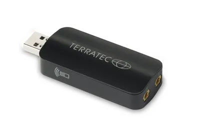 Produktbild von Terratec T5, DVB-T, USB, Schwarz, 2 Signalempfänger, 480 mA, 72 mm