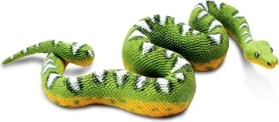Zdjęcie produktu dla Safari Ltd 101084 Zielony boa z głową psa 16 cm Gady