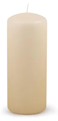 Image de DONAU HOME - Bougies Stumpen - Bougie classique/Crème, Beige - 1 pièce - 20 x Ø 8 cm