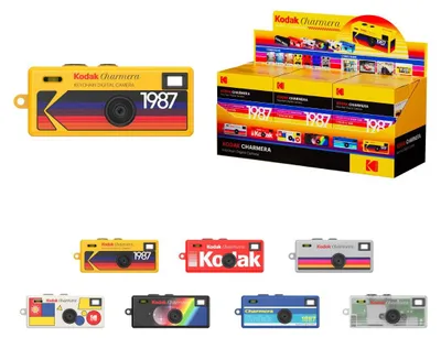 Immagine prodotto di Kodak Charmera Mini Fotocamera Digitale Portachiavi 1.6 MP Colore assortito