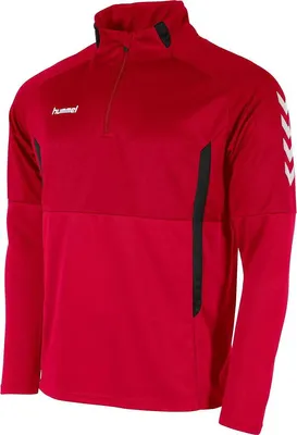 Produktbild von Hummel Authentic Ziptop Kinder - Rot  | Größe: 164