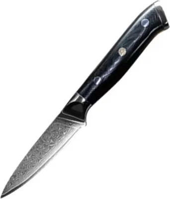 Image de Couteau de cuisine damassé Paring - Tranchant et Élégant KP32719