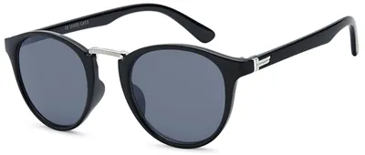 Image de Lunettes de soleil styleBREAKER pour femmes, avec verres ovales arrondis, pont métallique, monture en plastique à bord intégral 09020084