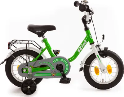 Produktbild von Bachtenkirch Kinderfahrrad Bibi 12,5 Zoll grün weiß