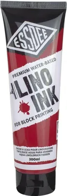 Zdjęcie produktu dla Essdee Block Printing Ink Farba do linorytu Crimson 300 ml