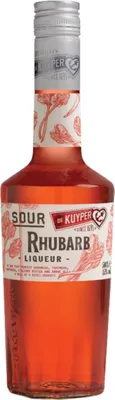 Produktbild von De Kuyper Sour Rhubarb Rhabarber Likör | 15 % vol | 0,7 l