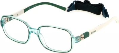Produktbild von Sting VSJ727 Verde trasparente lucido 45/15/125 JUNIOR Brillen