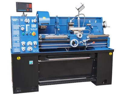 Produktbild von HBM Metalldrehmaschine 400 x 1000 DRO 400 Volt
