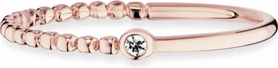Produktbild von cai Ring 925 Sterling Silber rosé vergoldet Zirkonia