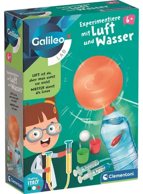 Obrázok produktu pre Clementoni Experiment so vzduchom a vodou 59379