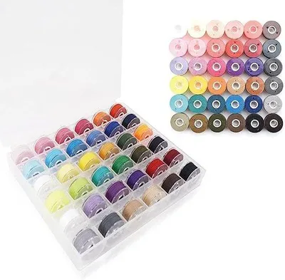 Imagen del producto de Hilo para coser, kit de costura para el hogar, 36 colores