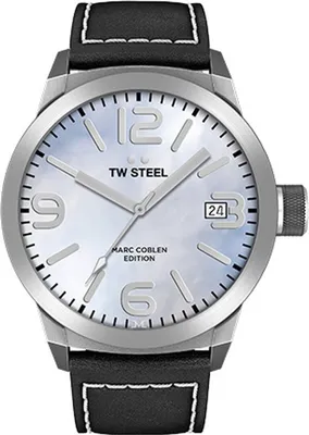 Produktbild von TW Steel Herren Uhr Armbanduhr Marc Coblen Edition TWMC23 Lederband