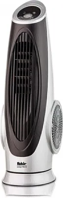 Produktbild von Fakir TVL 90 S, Haushaltsturmventilator, Schwarz, Weiß, Flur, Tasten, 8 h, LCD