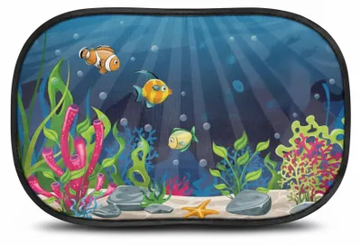 Produktbild von InAndOutdoorMatch - Auto-Sonnenschutz - UV-Schutz - 51 x 31 cm, KI-generiertes Bild