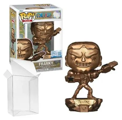 Produktbild von Funko Pop! Plus: One Piece - Franky (Bronze Statue) #2180 Funko Exclusive